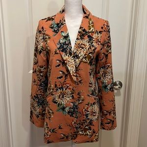 Floral blazer